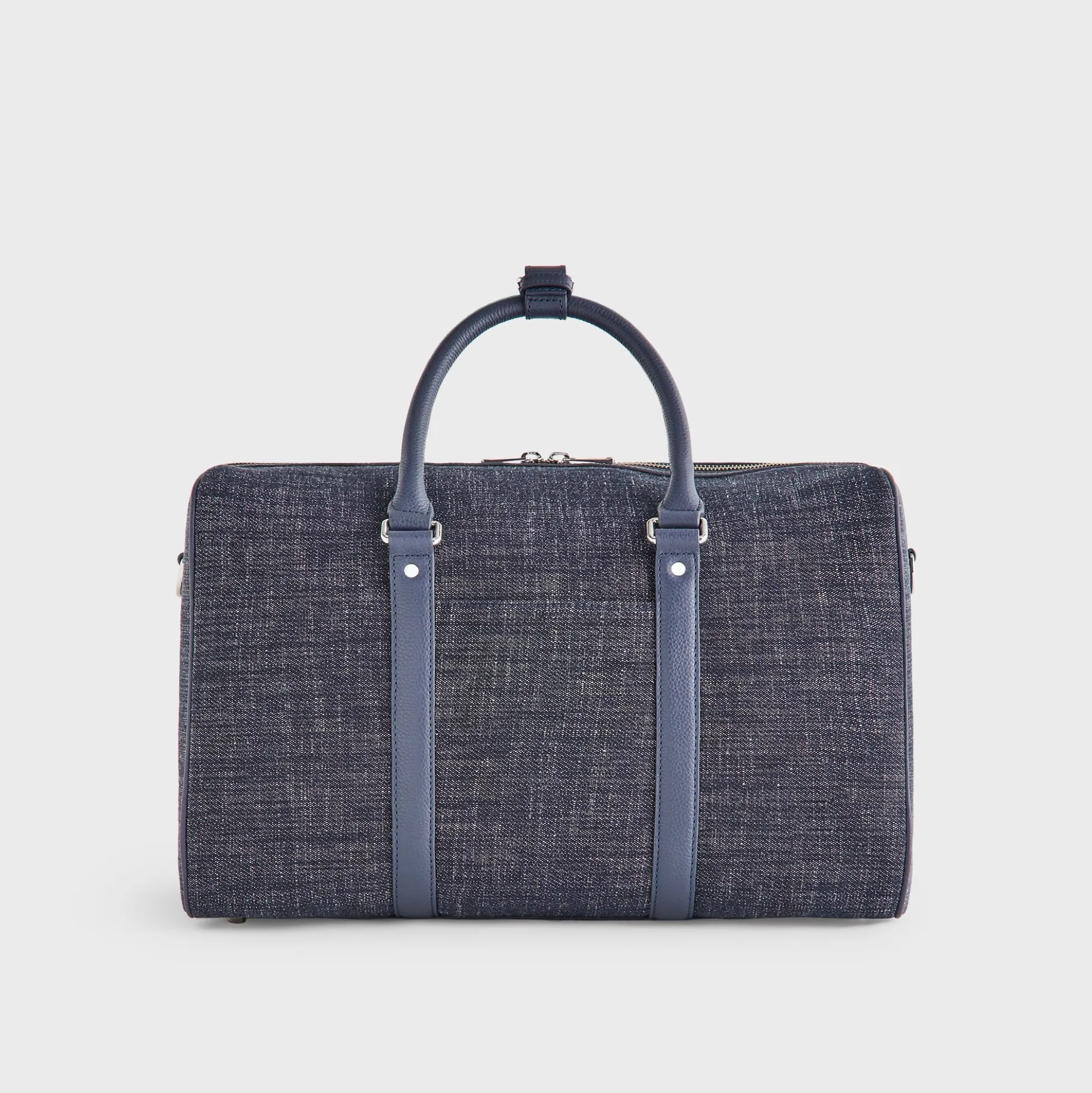 &Kin Wool Denim Traveler K40 Duffle Bag