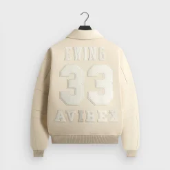 Kith & AVIREX for the New York Knicks Patrick Ewing Legend Jacket