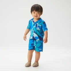 Kith Baby Abstract Tropical Thompson Camp Shirt