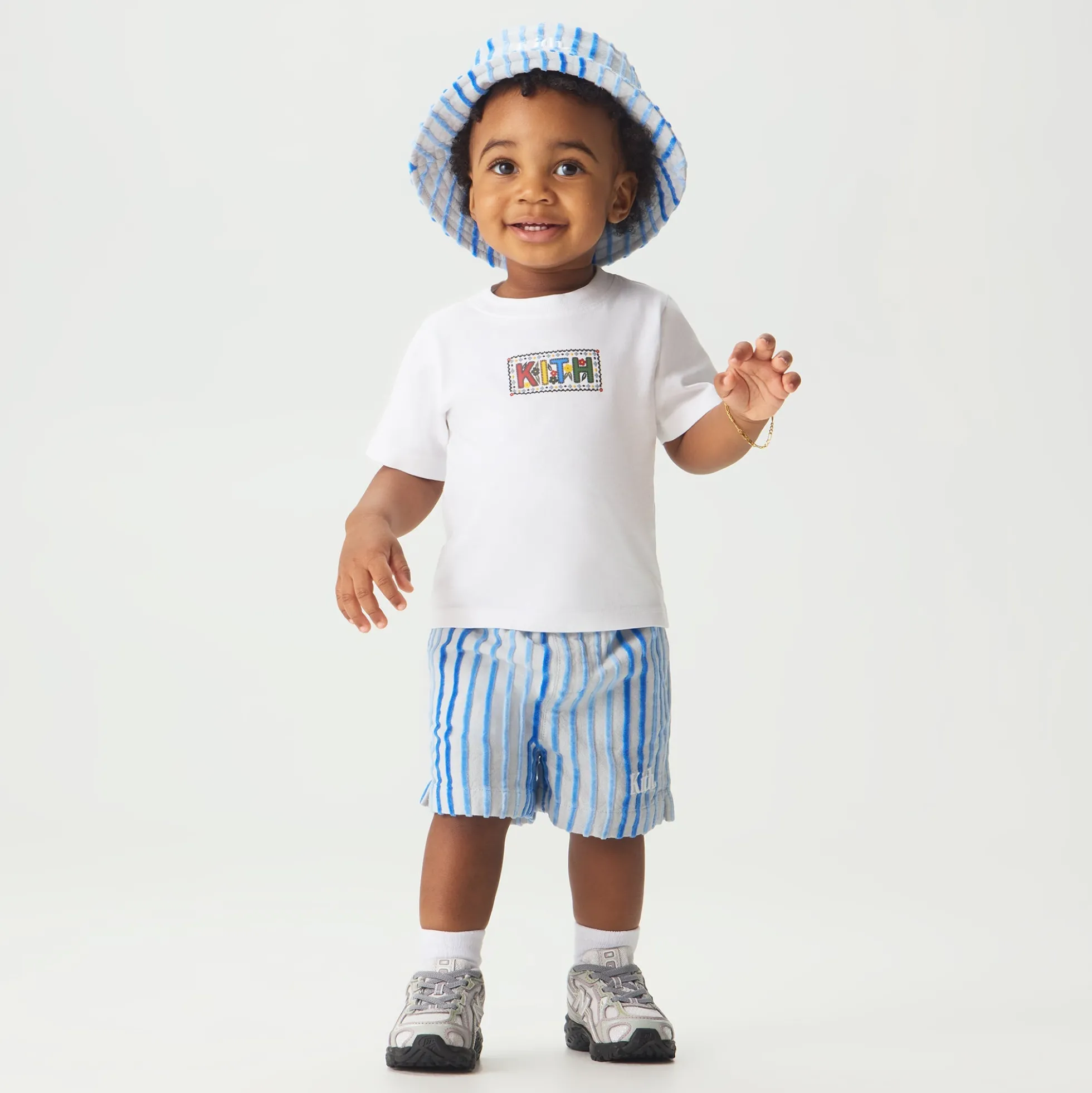 Kith Baby Chenille Stripe Thompson Short