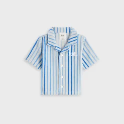 Kith Baby Chenille Stripe Thompson Camp Shirt