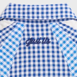 Kith Baby Color-Blocked Gingham Apollo Shirt
