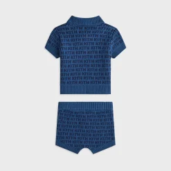 Kith Baby Monogram Polo Set