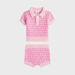 Kith Baby Monogram Polo Set