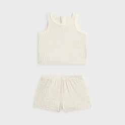 Kith Baby Monogram Terry Tank Set