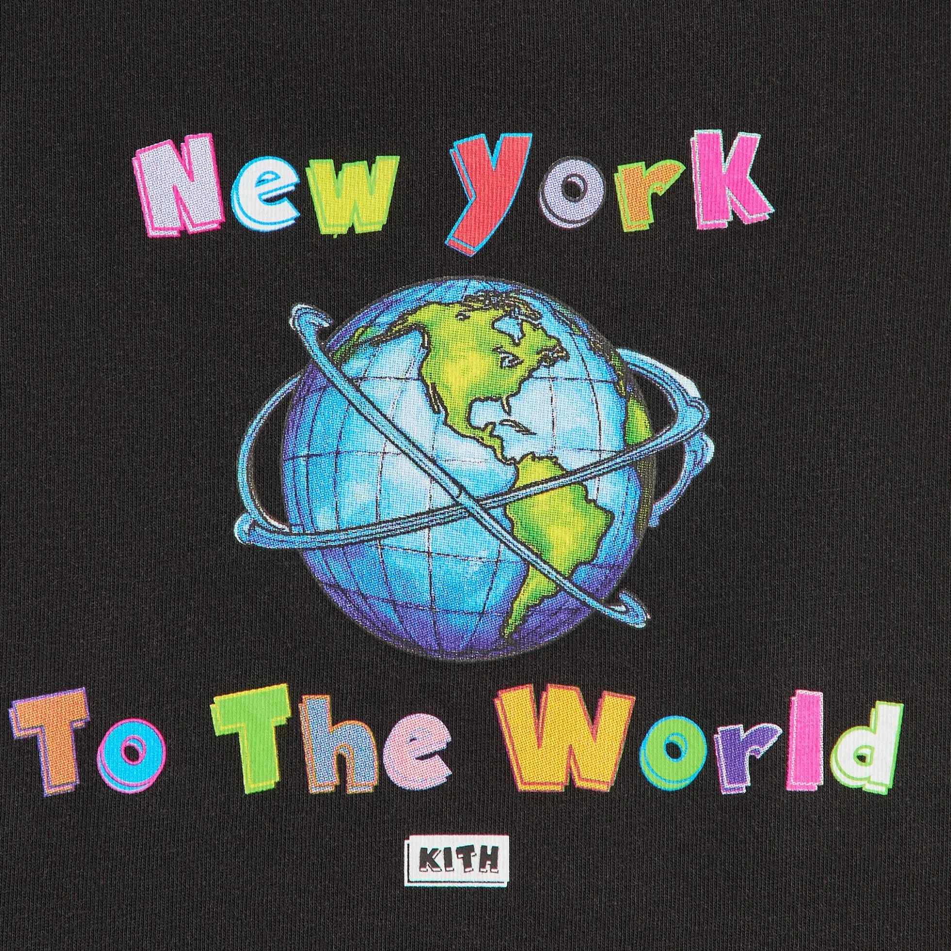Kith Baby New York to the World Vintage Tee