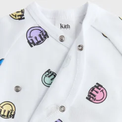 Kith Baby Printed Ribbed Bodysuit Set