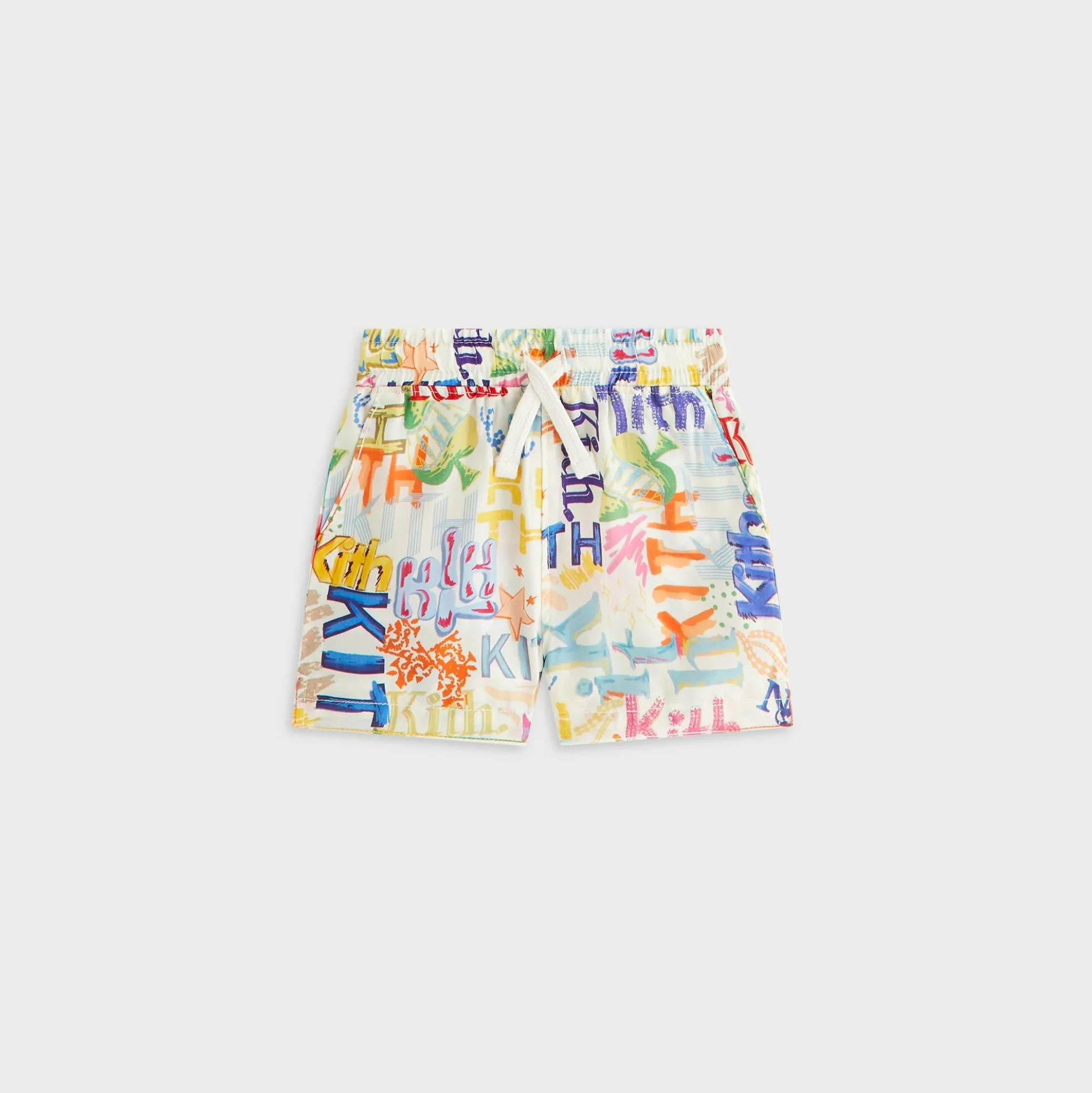 Kith Baby Sketched Monogram Thompson Camp Short