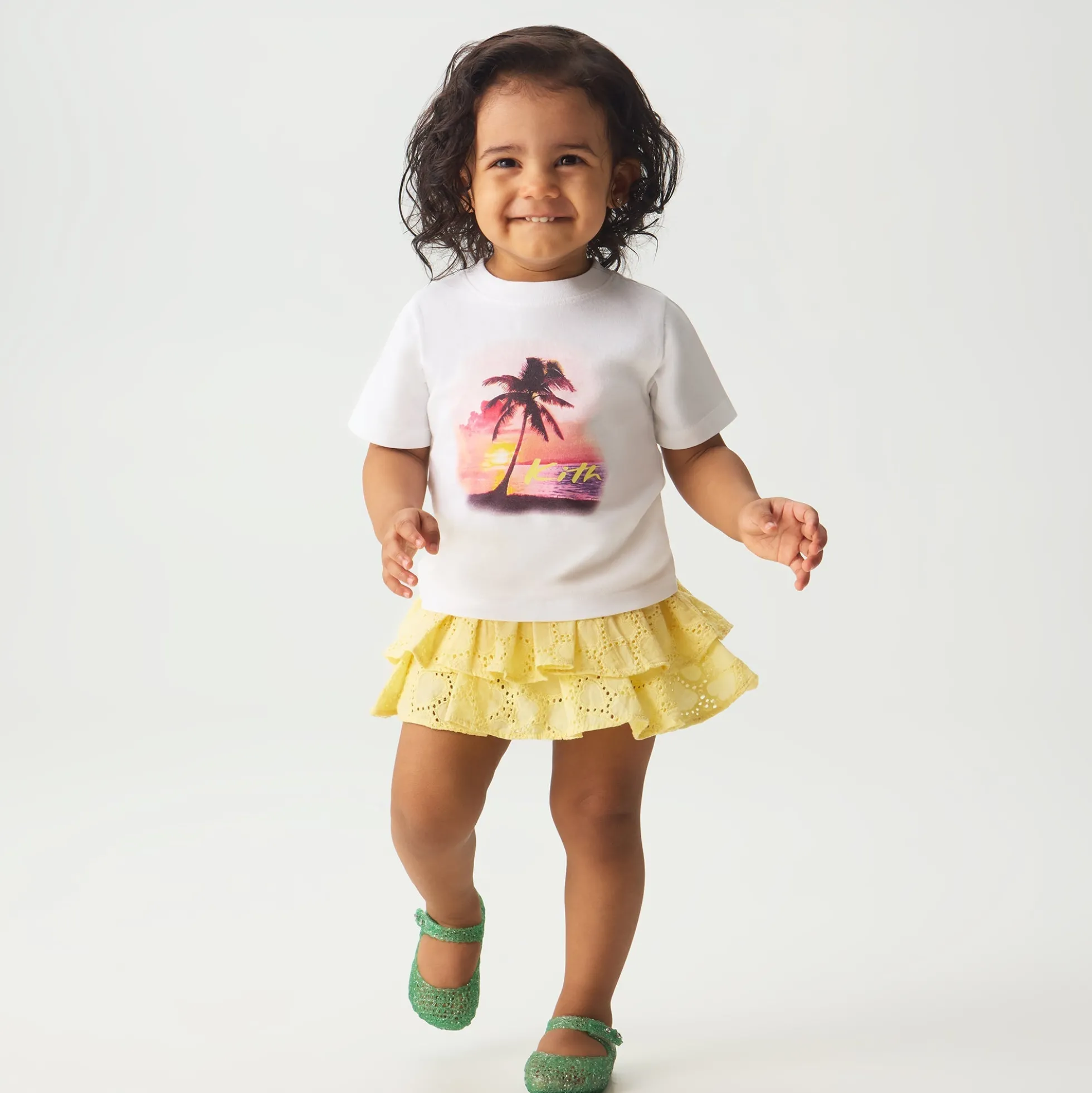 Kith Baby Sunset Palm Graphic Tee