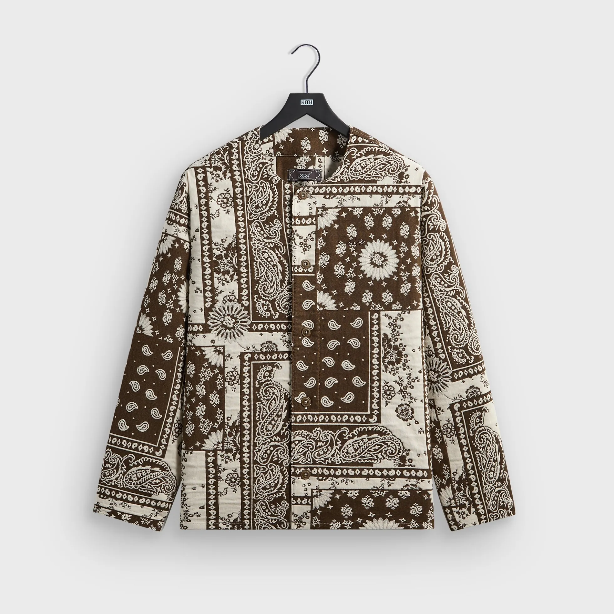 Kith Bandana Jacquard Long Sleeve Willis Shirt