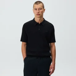 Kith Basket Weave Tilden Polo
