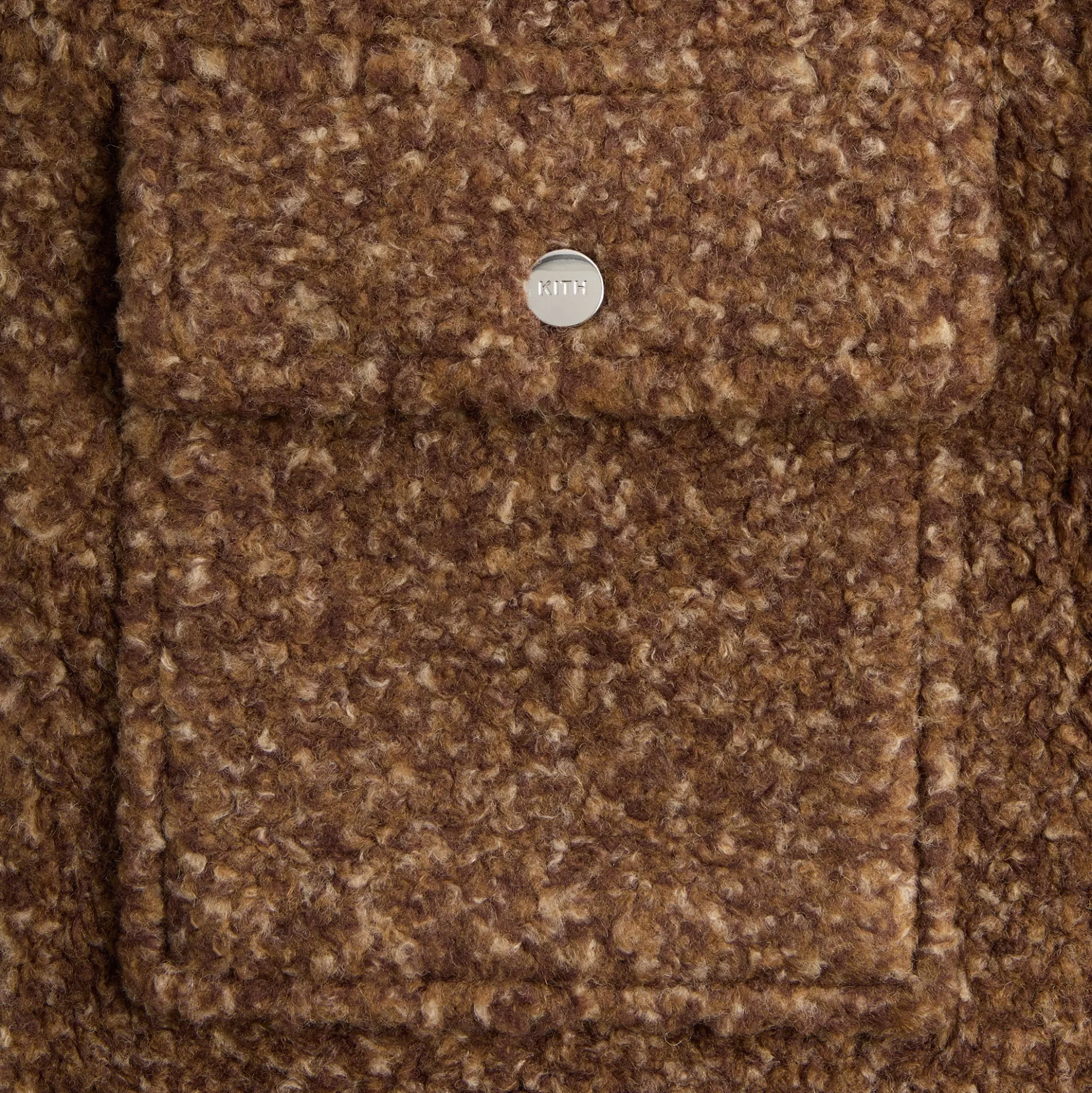 Kith Boucle Puffed Ace Shirt Jacket