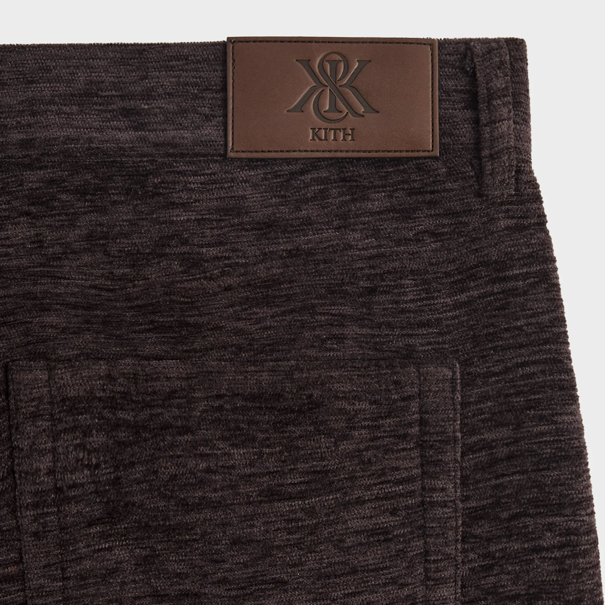 Kith Chenille Brett Pleated Taper Trouser