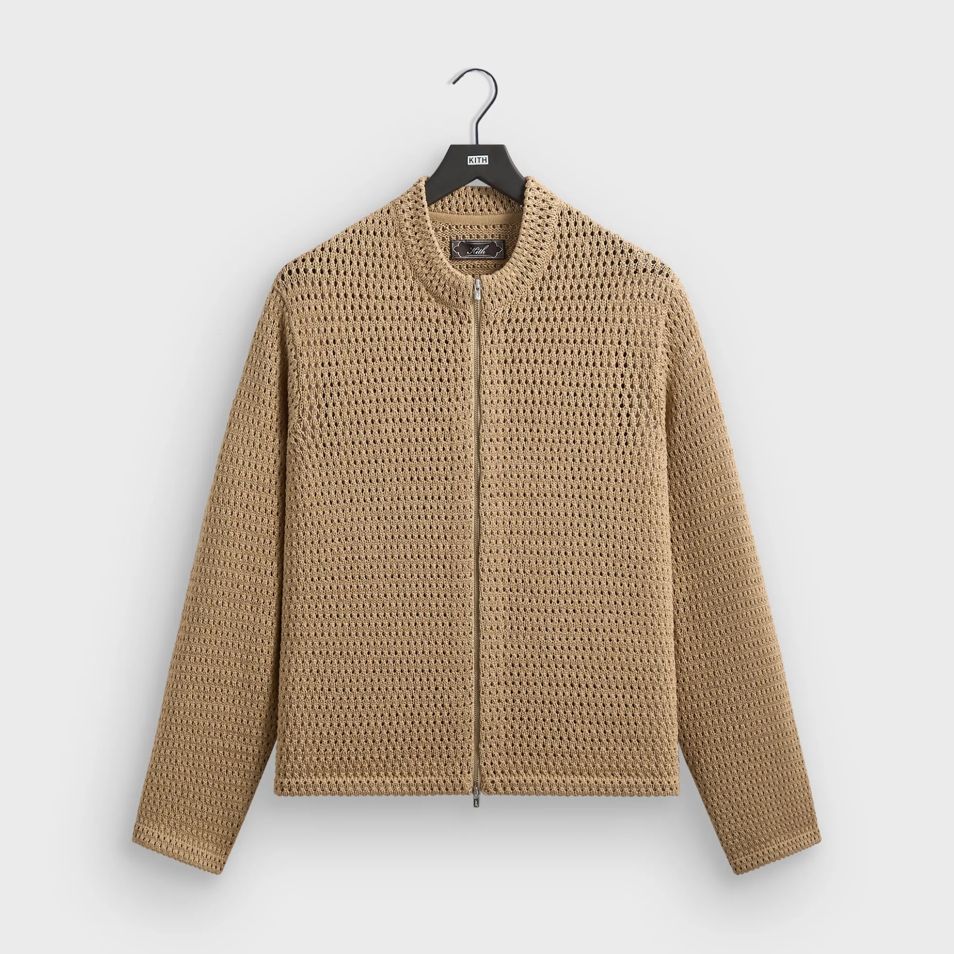 Kith Crochet Luke Zip Front Sweater