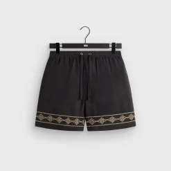 Kith Cupro Linen Cedar Short