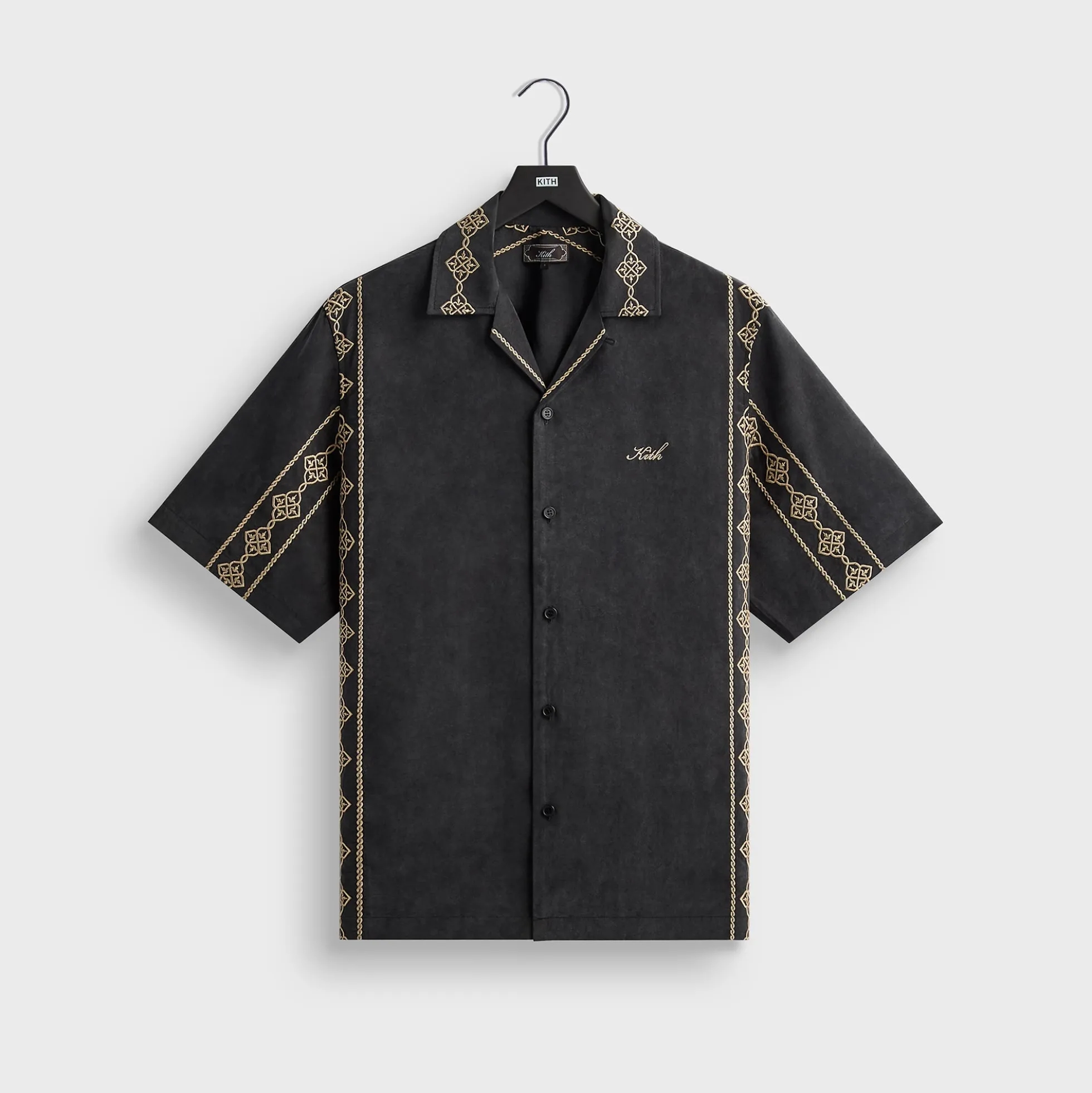 Kith Cupro Linen Thompson Camp Collar Shirt