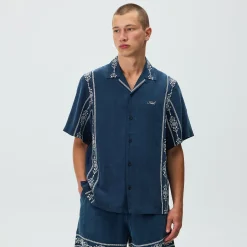 Kith Cupro Linen Thompson Camp Collar Shirt