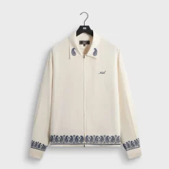 Kith Cupro Linen Zip Front Sanford Shirt