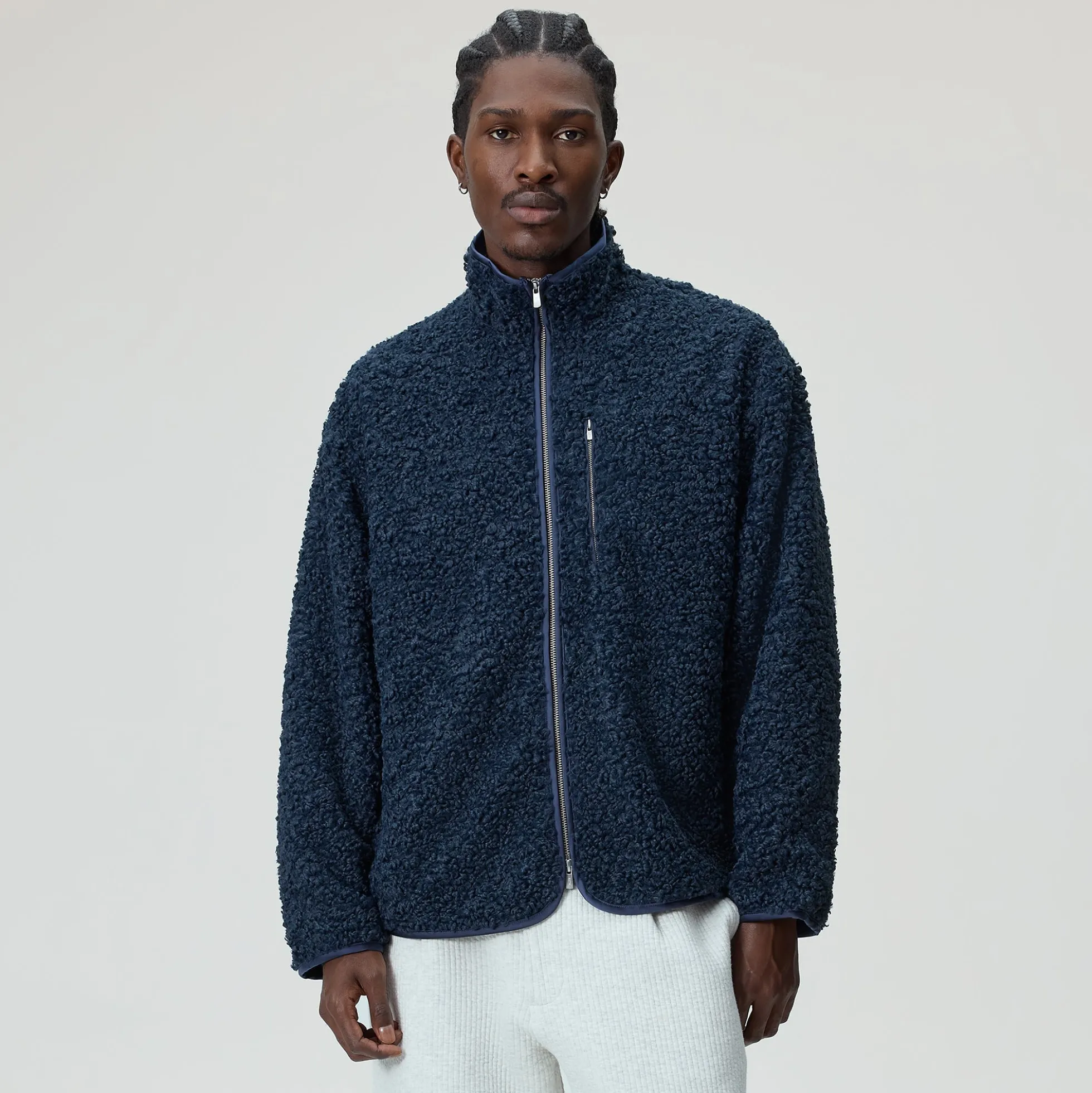 Kith Curly Sherpa Antony Full Zip