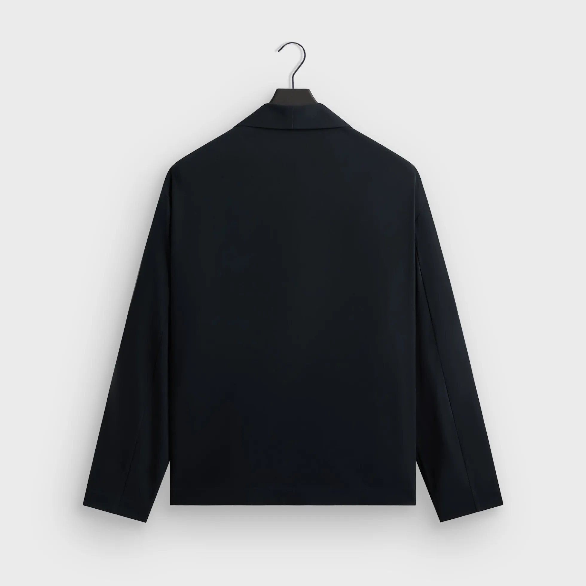 Kith Double Crepe Long Sleeve Thompson Crossover Shirt