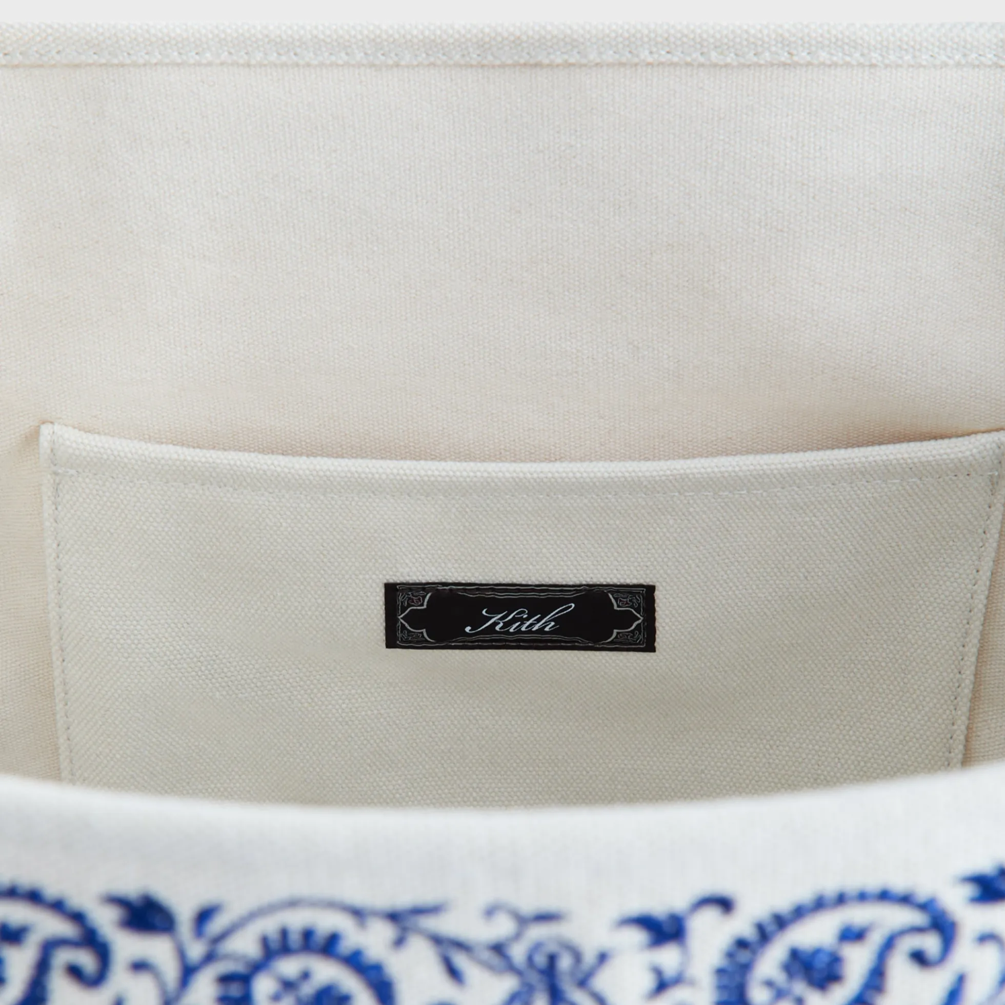 Kith Embroidered Canvas Tote Bag