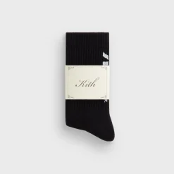 Kith Fast Logo Cotton Crew Socks