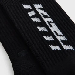 Kith Fast Logo Cotton Crew Socks