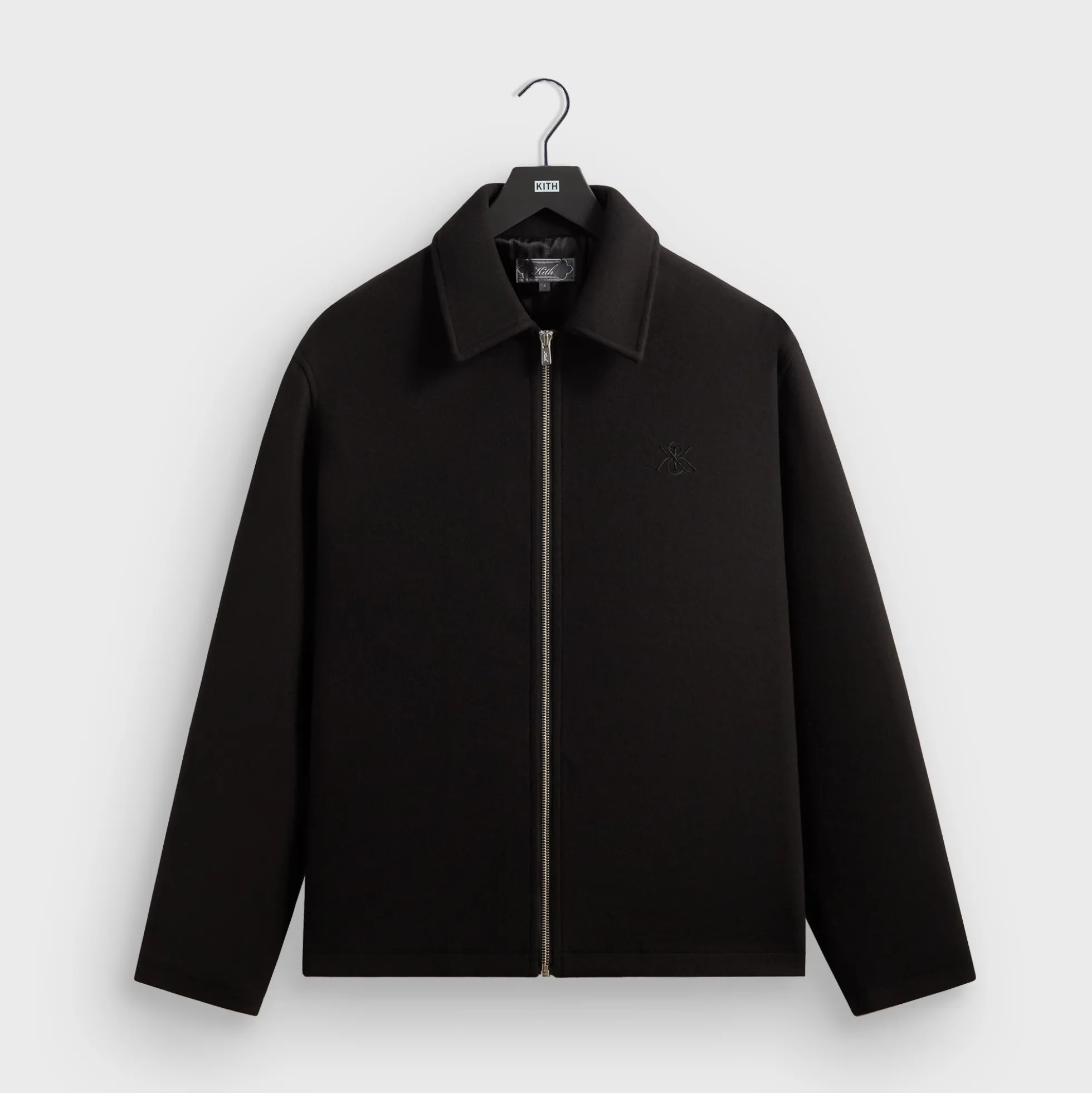 Kith Felted Jersey Lane Coaches Jacket