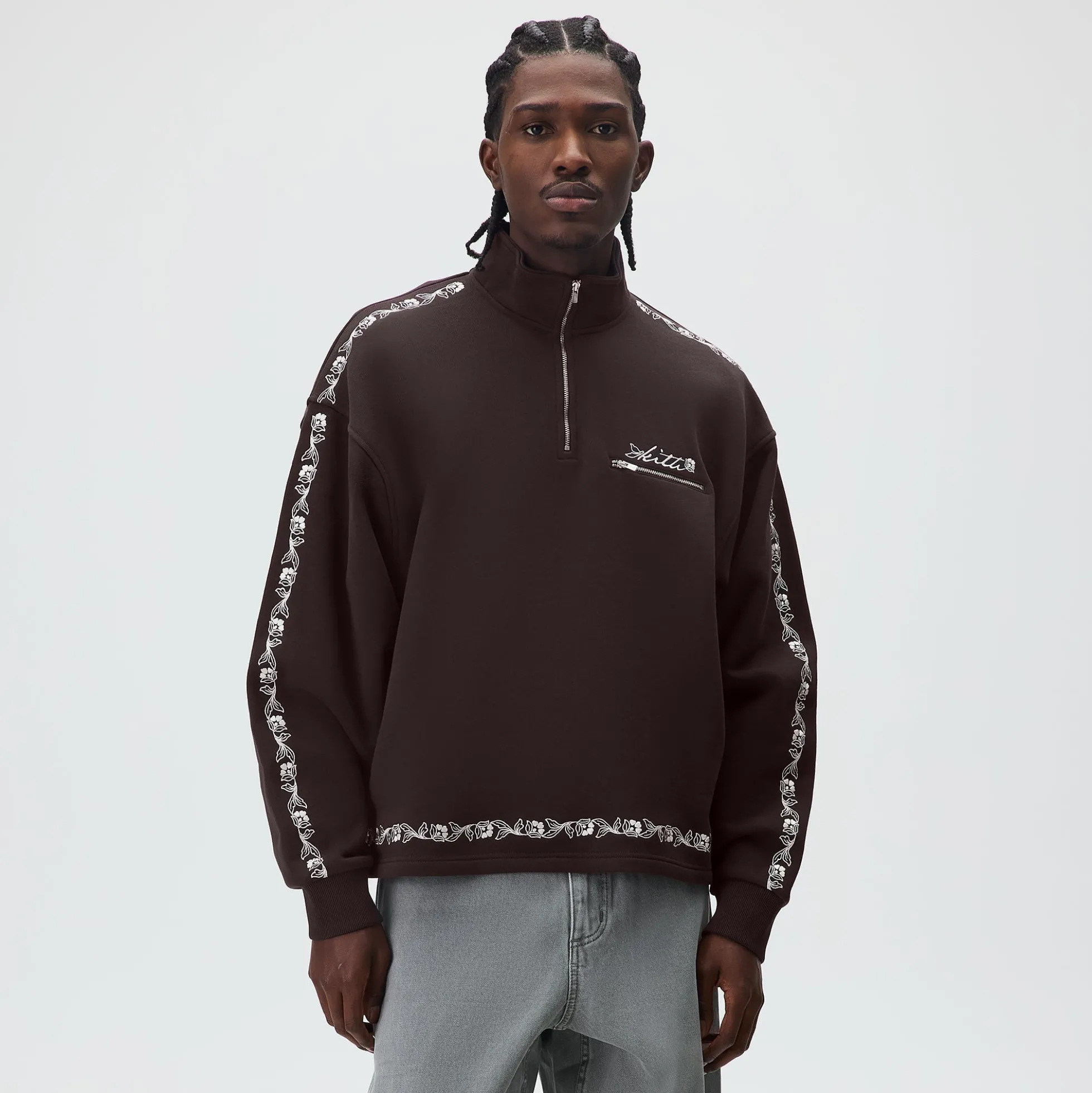 Kith Floral Queensbridge Quarter Zip