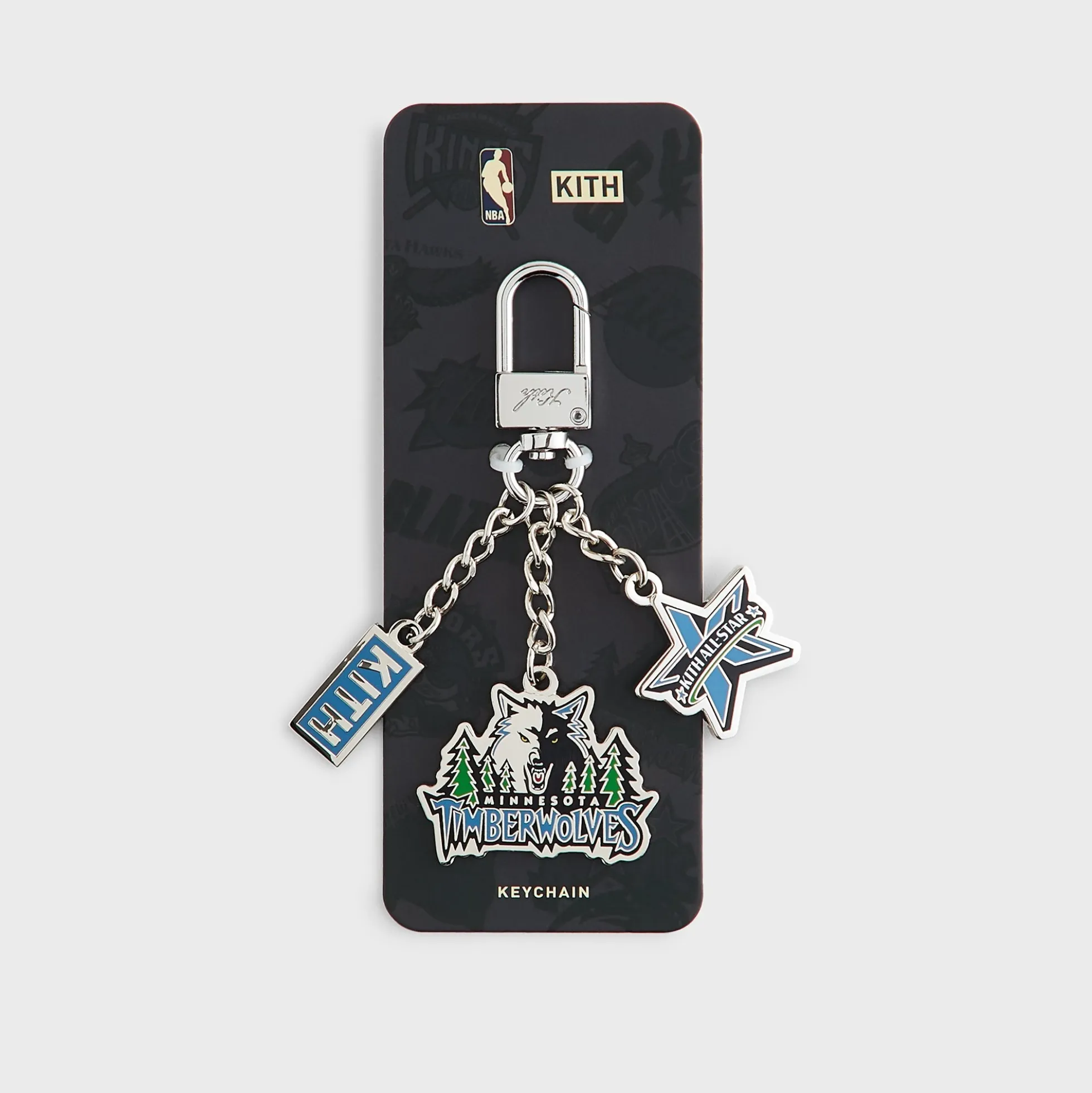 Kith for NBA All-Star Minnesota Timberwolves Keychain