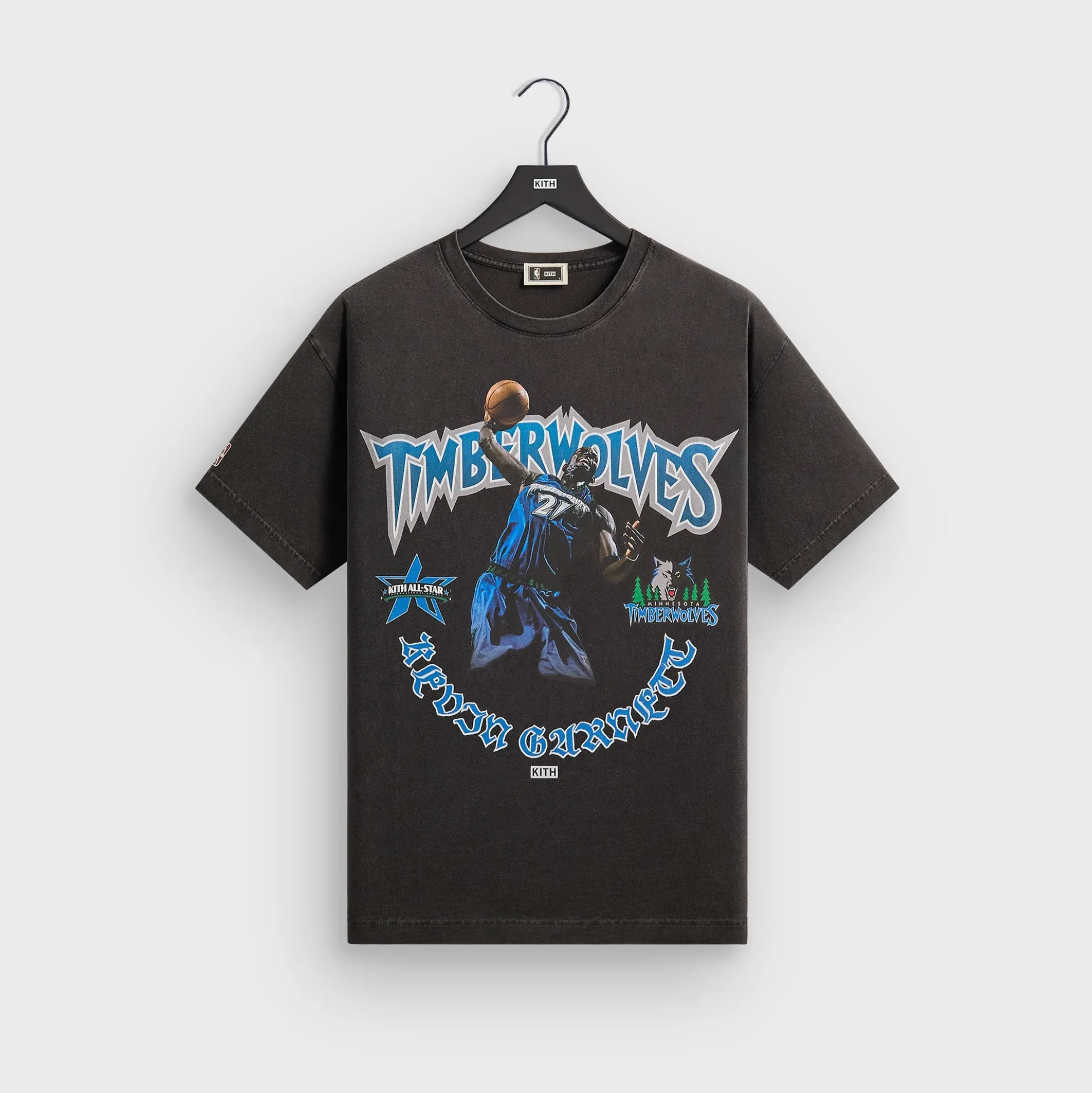 Kith for NBA All-Star Minnesota Timberwolves Kevin Garnett Vintage Tee