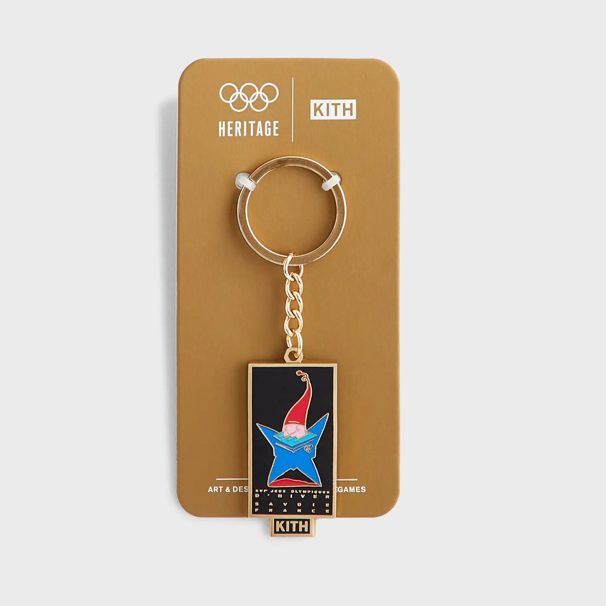 Kith for Olympics Heritage Albertville Keyring