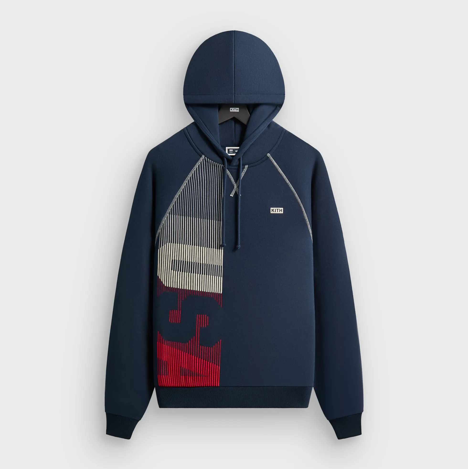 Kith for Team USA Olympic Raglan Nelson Hoodie