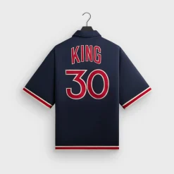 Kith for the New York Knicks Bernard King Woodpoint Shirt