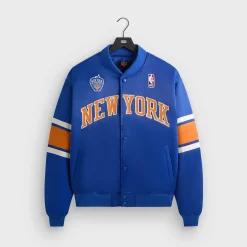 Kith for the New York Knicks Patrick Ewing Classic Satin Bomber Jacket