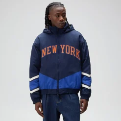Kith for the New York Knicks Padded Nylon Jacket