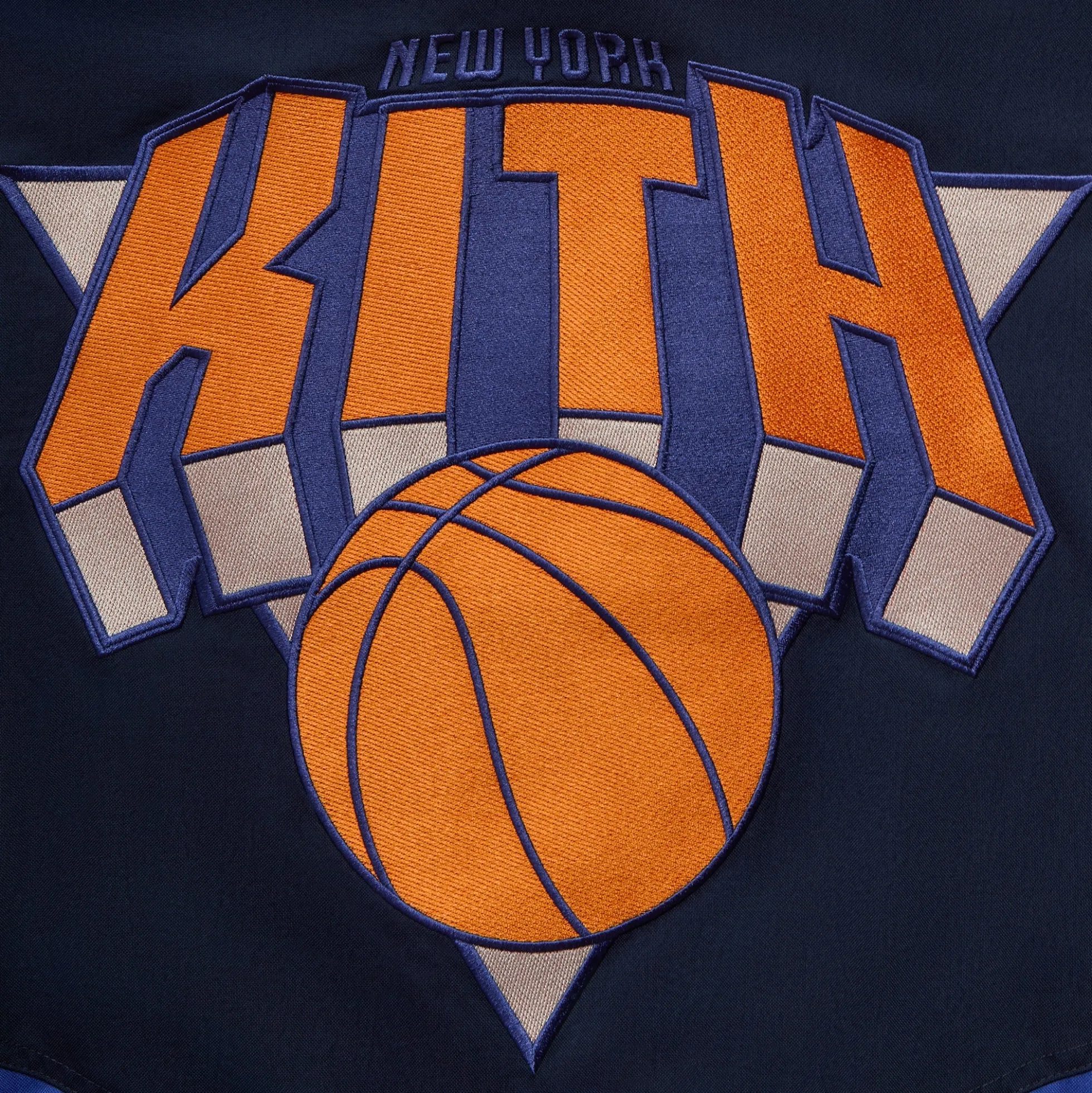 Kith for the New York Knicks Padded Nylon Jacket