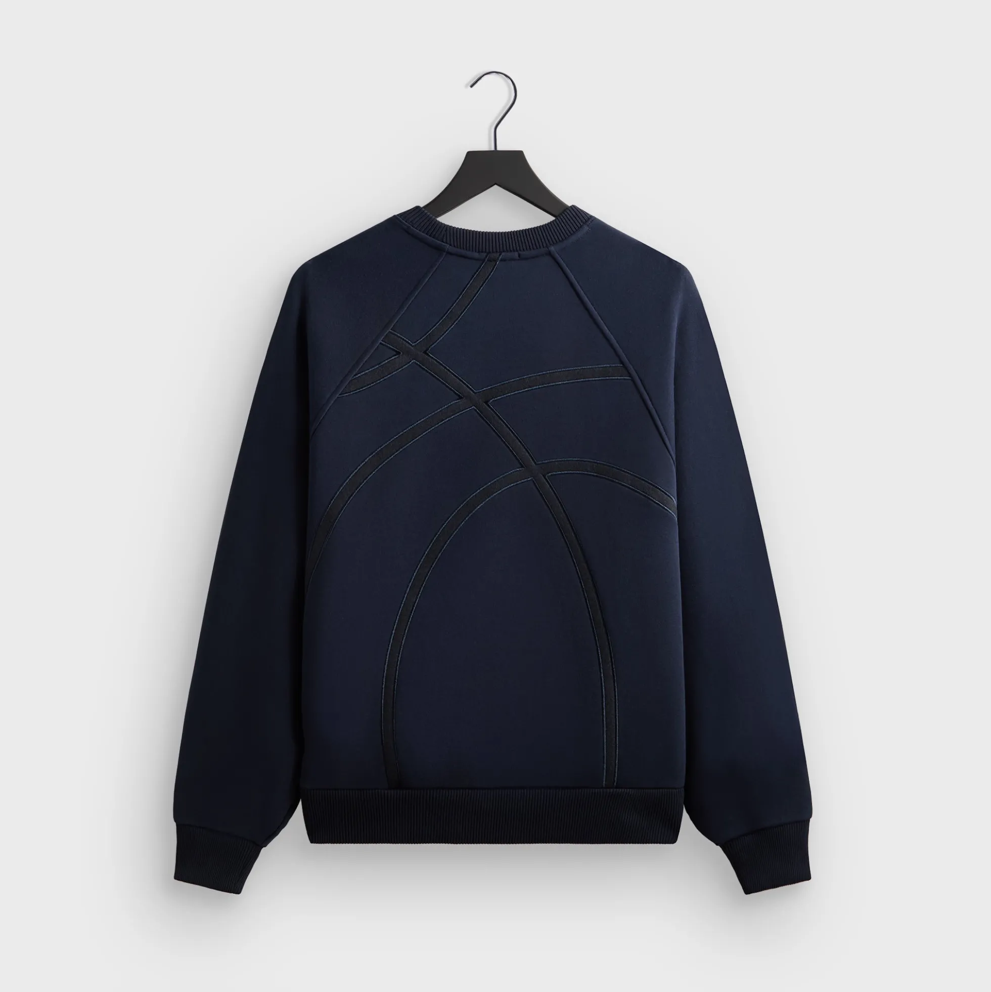 Kith for the New York Knicks Cutoff Nelson Raglan Vintage Crewneck