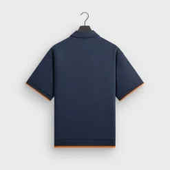 Kith for the New York Knicks Playoffs Zip Front Performance Knit Polo
