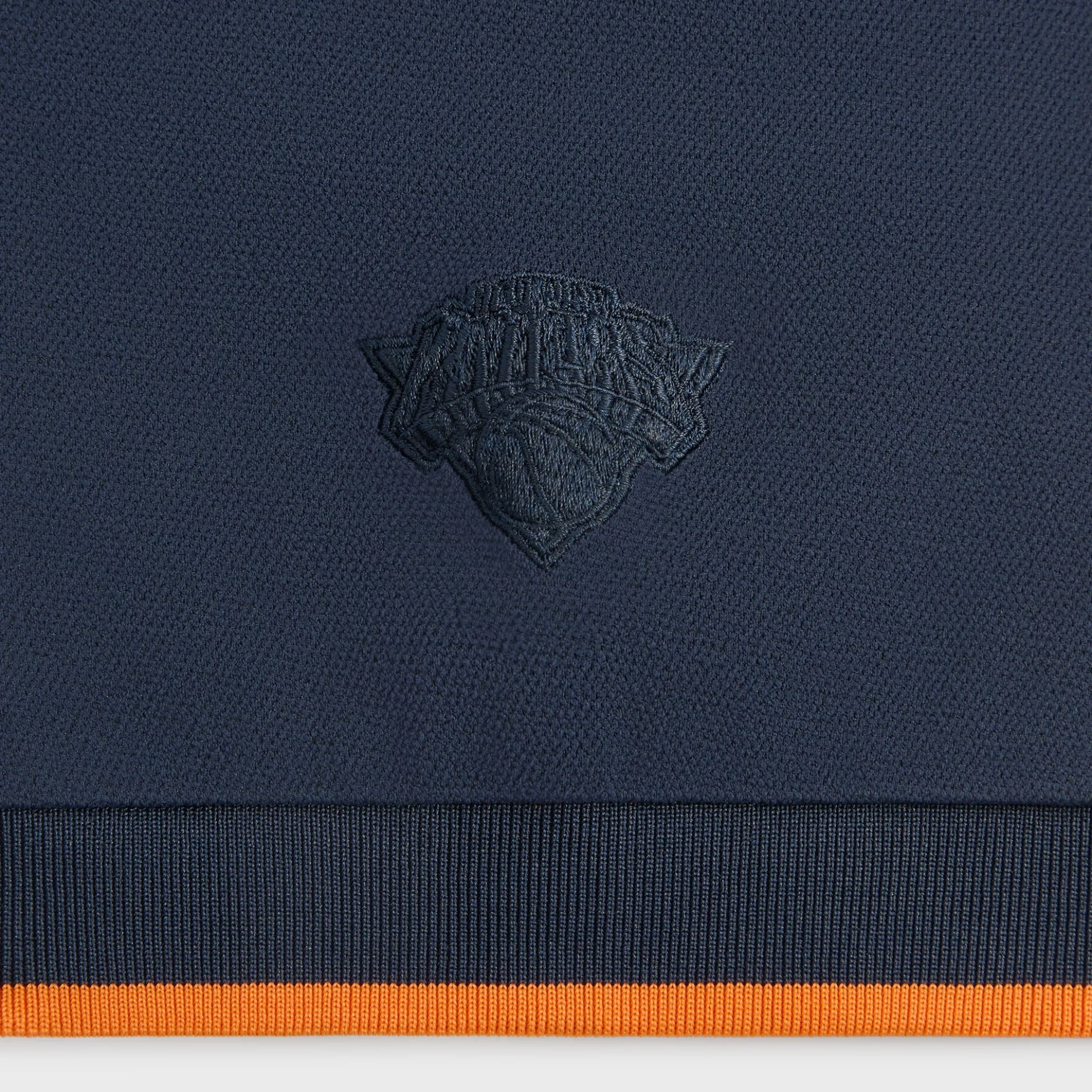 Kith for the New York Knicks Playoffs Zip Front Performance Knit Polo