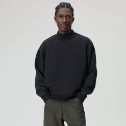 Kith Garment Dyed Fleece Mockneck Sweatshirt
