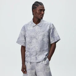 Kith Heathered Paisley Torin Shirt