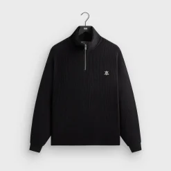 Kith Heavy Crepe Rib Knit Quarter Zip Nelson