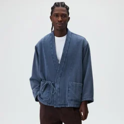Kith Indigo Fleece Karter Gi Jacket