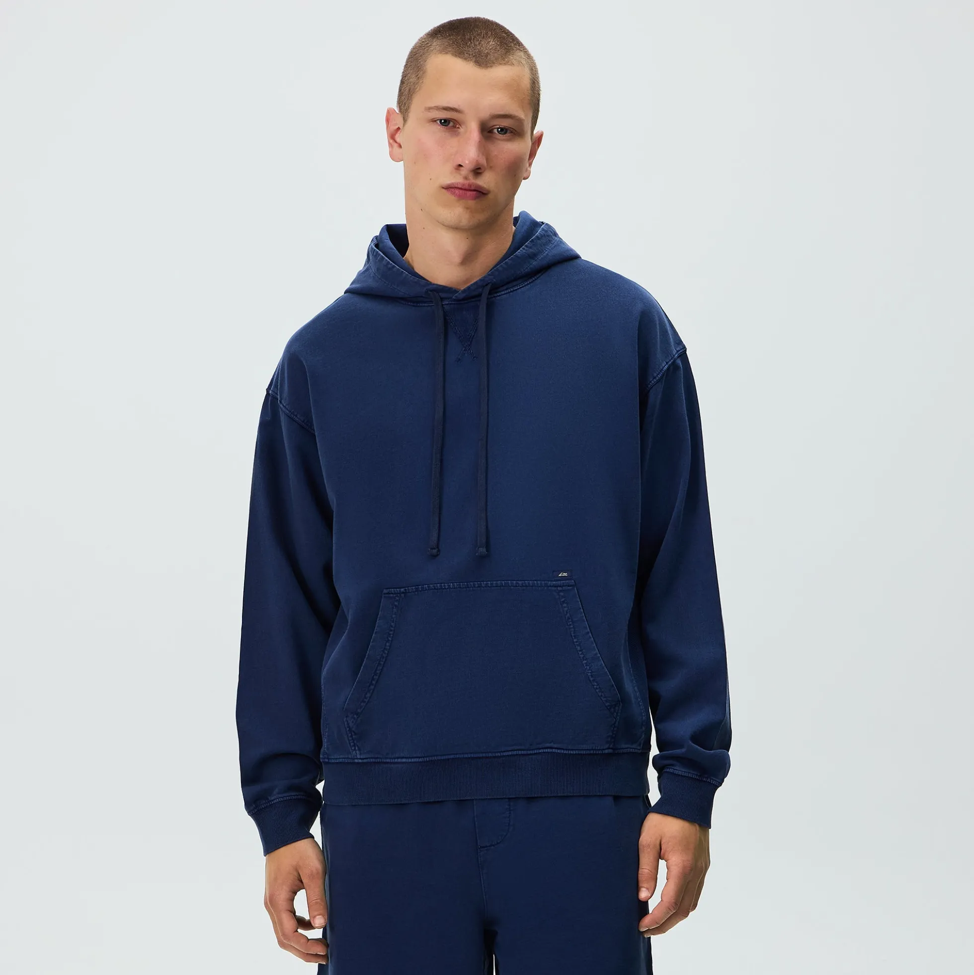 Kith Indigo Micro Fleece Williams III Hoodie