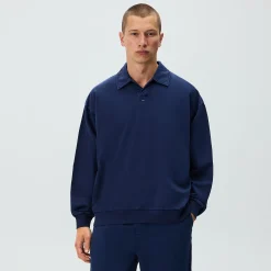 Kith Indigo Micro Fleece Nelson Pullover
