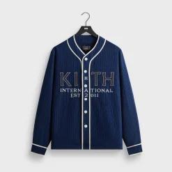 Kith Indigo Seersucker Daley Shirt