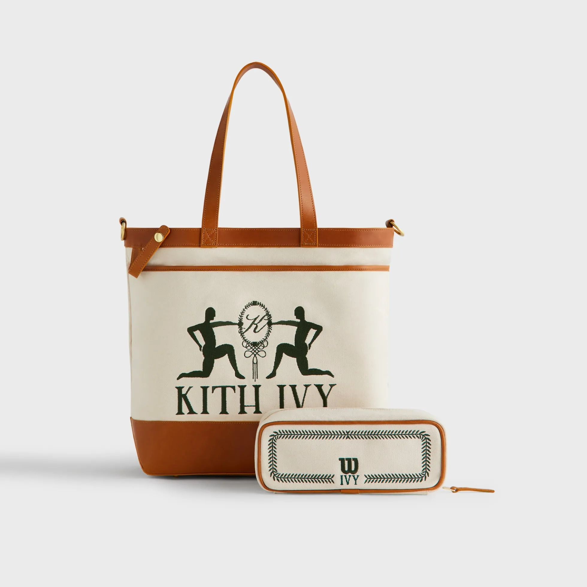 Kith Ivy for Wilson Leather Trimmed Tote