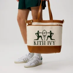 Kith Ivy for Wilson Leather Trimmed Tote