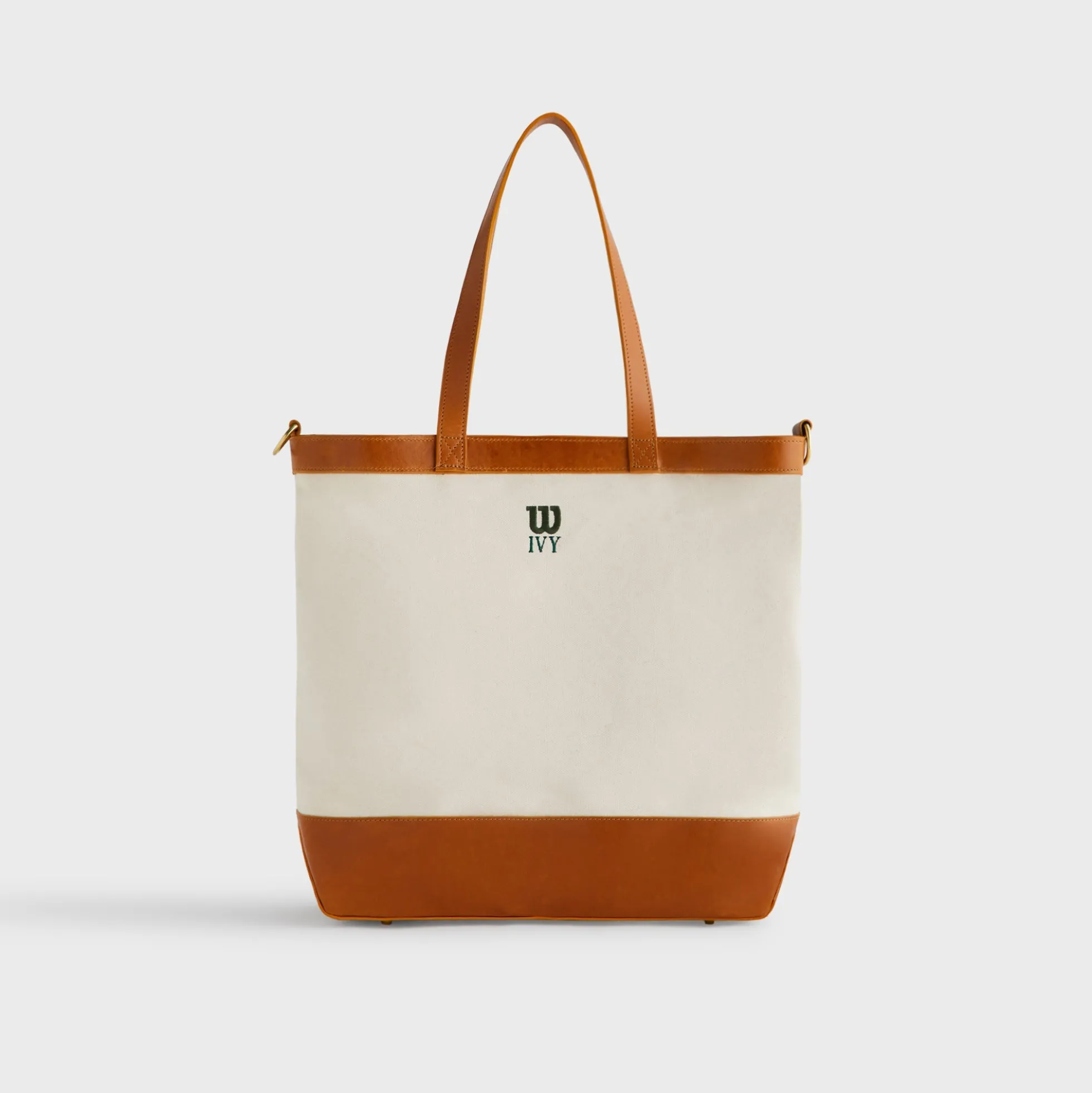 Kith Ivy for Wilson Leather Trimmed Tote
